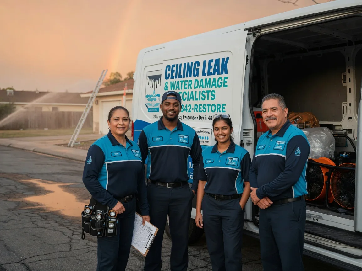 Ceiling Leak Cleanup company in Munson, PA