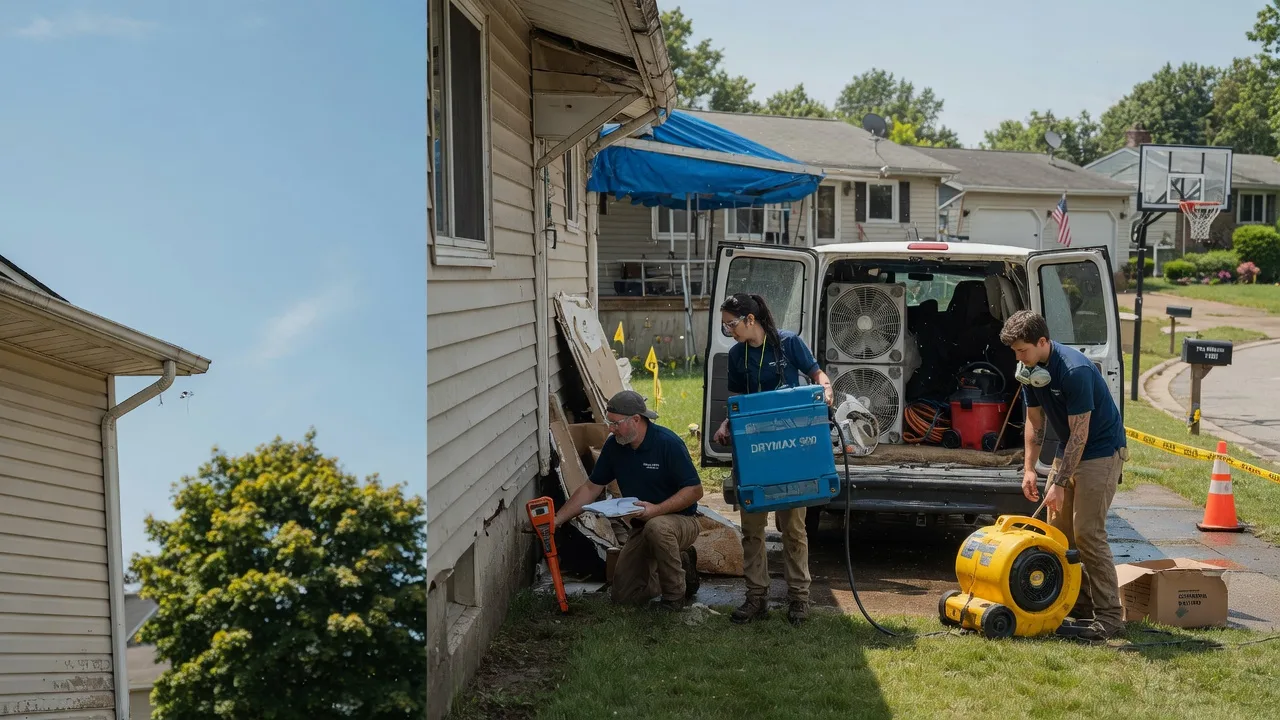 Ceiling Leak Cleanup in Munson, PA near me
