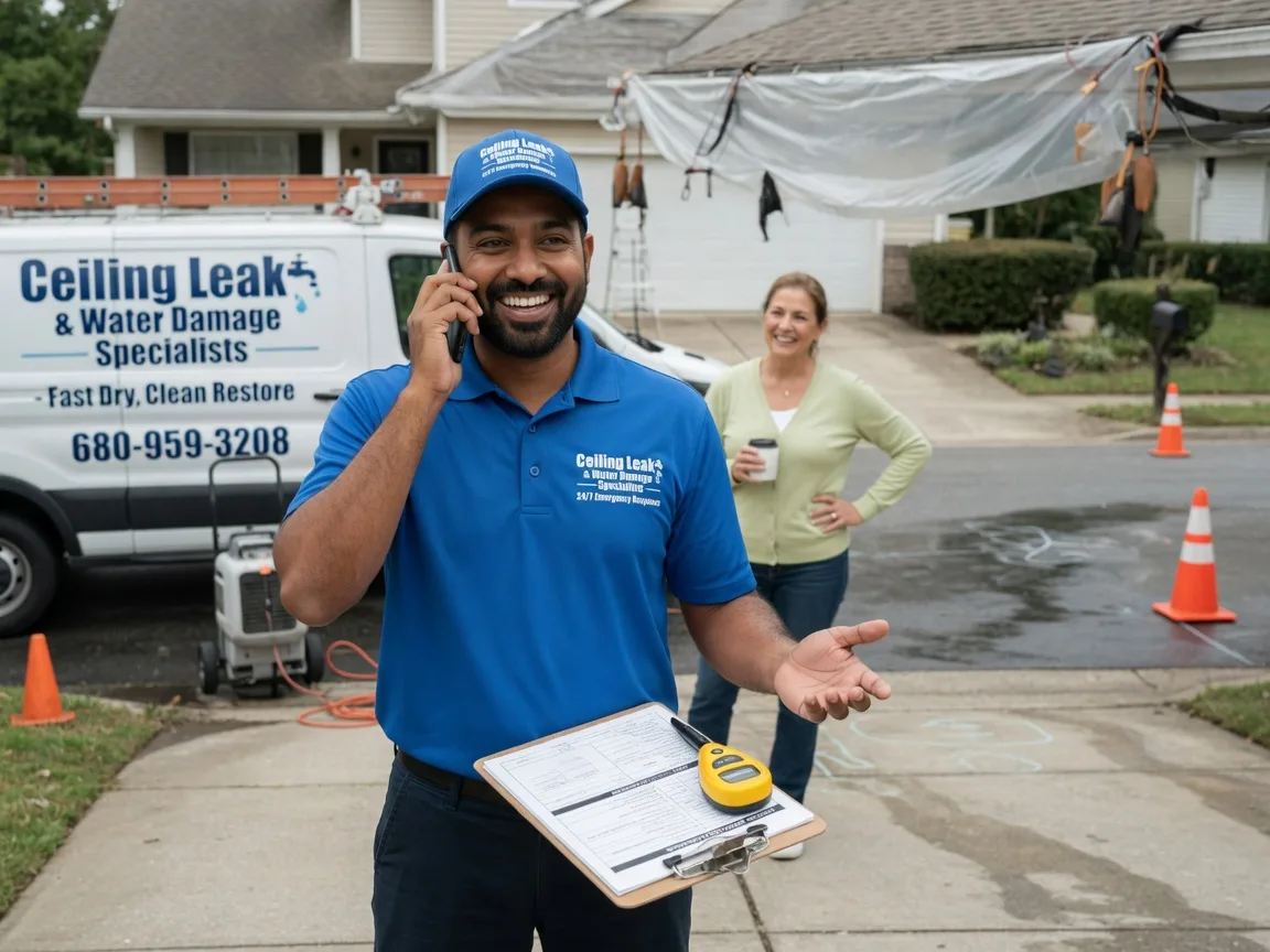 Ceiling Leak Cleanup Munson, PA FAQs