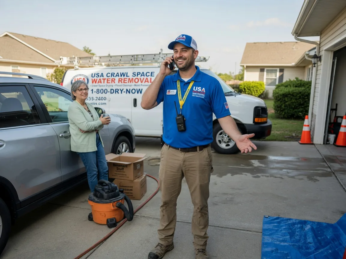 Crawl Space Water Removal Munson, PA FAQs